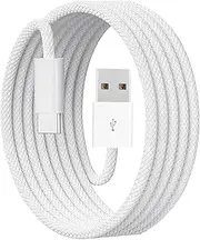Car Apple Carplay Cable for iPhone 16/15, USB A to USB C Woven Charge Cord for iPhone 16/15 Pro Max/Plus Charger, iPad Pro 12.9/11, iPad Air 5/4, iPad 10th Gen USB Type C Braided Charging Wire 3 Ft