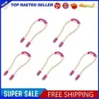 5Pcs LED Flexible Handsfree Hug Neck Reading Book Light Torch Flashlight (Pink)