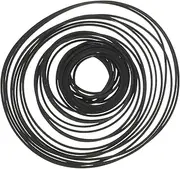 COSMEVIVI 60pcs Cassette Belts for Recorder Maintenance Square Rubber Belts for Cassette Deck