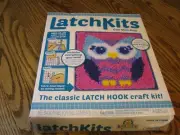 Latch Kits Mini Rug Sewing Kit Classic Latch Hook Craft Kit Owl Damaged Box