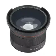 Universal 58mm/2.3" 0.35X Fisheye Lens Wide Angle Lens For Canon SLR DSLR Camera