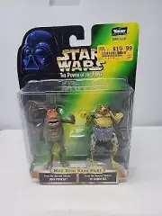 Star Wars Power of the Force Max Rebo Band Pairs Joh Yowza and Sy Snootles NIB