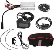 Fitment: 24V 36V 48V Electric Bike Motor Controller Kit Electric Bike Conversion Kit E-Bike Thumb Throttle with Display Electric Scooter Display Screen