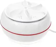 TEHAUX Portable Washing Machine USB Powered Travel Washer for Dorms Strong Torque Deep Cleaning Effect for Underwear Socks Compact Design for
