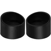 2 Pcs Binocular Eye Cups Replacement Lab Goggles Microscope Parts Child