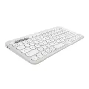 Logitech Wireless Keyboard PEBBLE KEYS 2 K380sOW Thin Lightweight 415g Off White