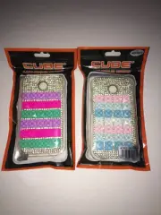 Cube luxurious case Motorola Moto E diamond snap on case color options