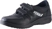 [ZHENSI] Men's Chef Shoes Non-Slip Waterproof Food Service Shoes Self-Adhesive Breathable Kitchen Work Shoes