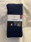 New Mainstays 300 Thread Count Full Fitted Sheet Blue Cove Cotton/Poly Mfg Seal