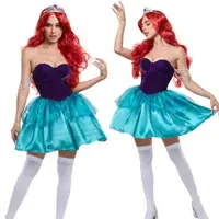 在飛比找蝦皮商城精選優惠-新款童話公主愛麗兒角色扮演舞台服裝性感小美人魚公主服裝