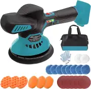 Cordless Car Buffer Polisher for Makita 18V Battery BL1860 with 6 Variable Speed