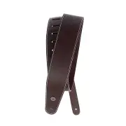 D'Addario Brown Classic Leather Guitar Strap