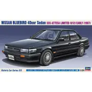 Hasegawa 1/24 Nissan Bluebird 4Door Sedan Sssattesa Limited U12 Early