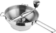 Amosfun Stainless Steel Manual Food Mud Grinder Mixer Food Blender Spoon Jam Maker Jam Making Tools