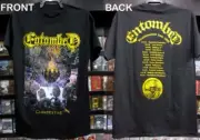 VTG 1991 Clandestine 2 sides ENTOMBED Band Shirt Black Unisex S-5XL ZL547