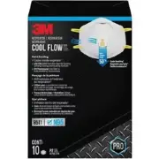 (2-10pk)-3M N95 Cool Flow Valve Respirator for Paint Prep 8511P10-DC-PS