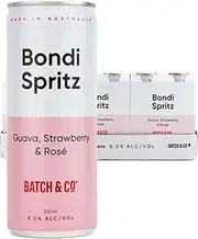 Batch & Co Bondi Spritz 8% Guava Strawberry & Rose 24 x 250mL Cans