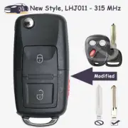 Upgraded Flip Remote Key Fob LHJ011 for Chevrolet Tahoe for Cadillac Escalade
