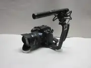 Pro 77D AZ SM-2 DSLR stereo shotgun mic for Canon 7D II 6D Mark II 80D 77D 70D