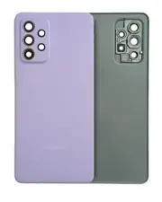 Back Cover Glass With Camera Lens For Samsung Galaxy A52 (Service Pack)