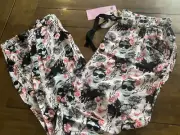 Peter Alexander Pink Breakfast at Tiffany's Pyjama Set Size L New with Tags