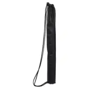 Long Tripod Carrying Case Bag, Nylon Shoulder Strap (Black, 530-mm)