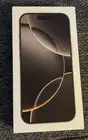 New 2024 Apple iPhone 16 Pro 6.3-inch A3083 eSIM Unlocked 256GB Natural Titanium