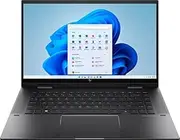 2021 HP Envy x360 2-in-1 Laptop, 15.6" Full HD Touchscreen, AMD Ryzen 5 5500U Processor up to 4.6GHz, 8GB Memory, 256GB PCIe SSD, Backlit Keyboard, HDMI, Wi-Fi, Windows 11 Home, Nightfall Black