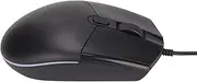 RGB Gaming Mouse, Ergonomically Designed, Black, Ambidextrous, 3 Buttons, Optical, Modern Style, Corded Electric, Gaming & Office Use