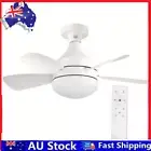 Ceiling Fan with LED Light Timing Modern Ceiling Fan for Living Room Dining Room