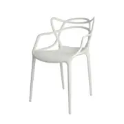 Set of 4 - Philippe Starck Replica Masters Dining Armchair - White