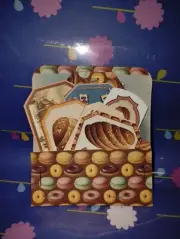 Bakers Sweets Junk Journal Loaded Pocket Scrapbook USA SELLER Gift