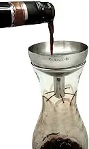 CGB Giftware Stainless Steel Wine Aerator with Filter