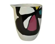 DIANE VON FURSTENBERG DVF Home Pebblestone Miro Flower Creamer New
