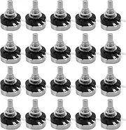 20X Rotary Carbon Potentiometer with Diameter with Knob, RV24YN 20S B103 10K Ohm