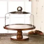 American Atelier Madera Pedestal Cake Plate