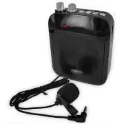 TPro Rechargeable Speaker w/ Wired Lapel Mic, USB/SD, FM, 1/8" AUX & Mic Inputs