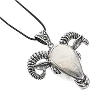 [COLLBATH] 1 Set Metal Bull Head Pendant Vintage Accessories Abalone Shellfish