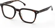 [Lozza] VL4370 0714 Avana Scura Lucida 53/20/145 Men's Glasses, 0714 Avana Scura Lucida, 53/20/145