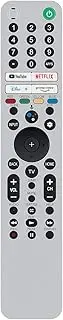 Replacement Voice Assistant Remote Control RMF-TX621U Suits for Sony BRAVIA XR Master Series OLED 4K Ultra HD Smart TV (Google TV) A80J A90J XR-65A90J XR-55A90J XR-77A80J