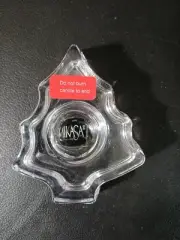 Mikasa Crystal Christmas Tree Candleholder Tannenbaum, Made in Austria