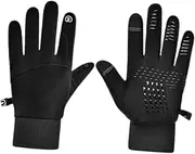 [LALADEFIEE] Warm Outdoor Gloves Men's Mountain Bike Gloves Touchscreen Windproof for Winter
