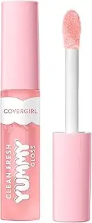 [COVERGIRL] Clean Fresh Yummy Gloss, Sunshine Rays, W&F, Hydrating, Non-Sticky, Hyaluronic Acid, Glassy Shine
