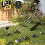 9 IN 1 Pole Chainsaw Petrol EURO Brush Cutter Whipper Snipper Hedge Trimmer 65CC