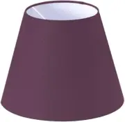 Lampshade Decorative Table Fabric Purple Lampshade 25x15x20 cm Lamp Cover