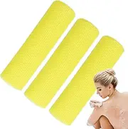 African Net Sponge | Net Scrubber Nylon Mesh Skin Smoother Bath Towel, Dead Skin Removal Bath Sponges for Women & Men