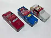 Craftsman Tools NOS 3pc Collectible Tin Car & Truck Set Lot with Tools