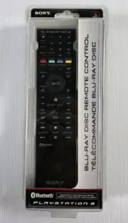 Sony PlayStation 3 PS3 Bluetooth Blu-Ray Disc Remote Control Official VGC