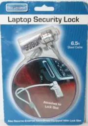 NEW Laptop Security Lock 6.5FT Secures External Hard Drives