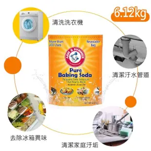 【ARM&HAMMER 鐵鎚】小蘇打粉 6.12kg(6.12kg)